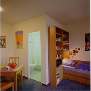 Zimmer mit Nasszelle  möbliert - furnished room with bathroom